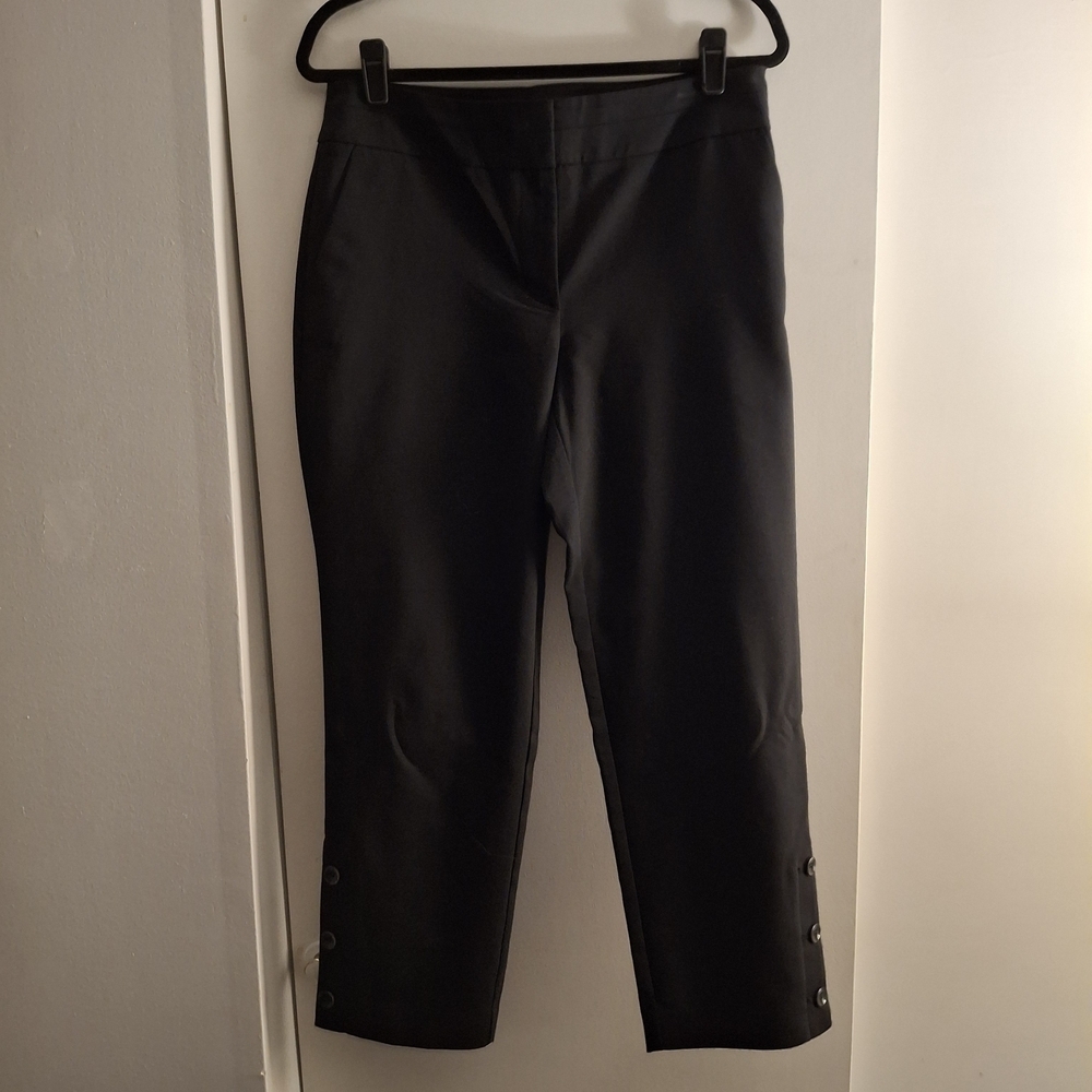 Ann Taylor Women's Black Cropped Trousers